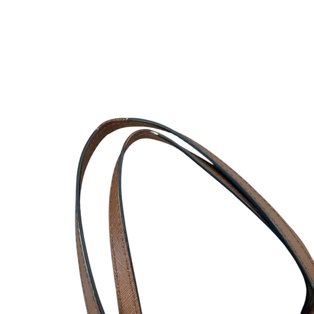 Michael Kors Jet Set Brown Leather Tote Bag - Picture 7 of 8